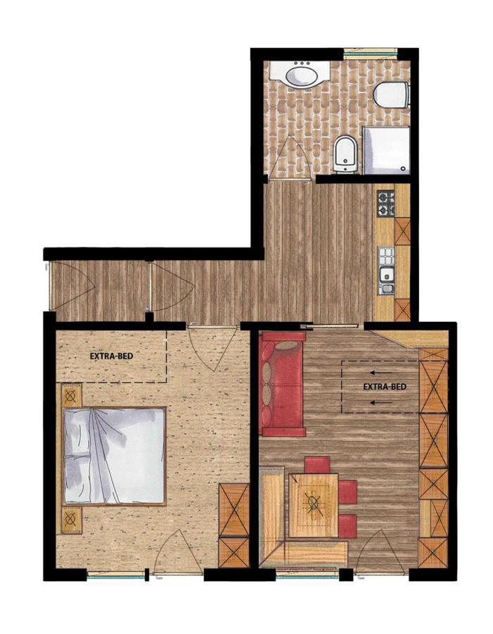Residence Costa Burjada Кольфоско Экстерьер фото